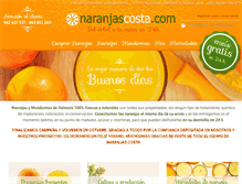 Tablet Screenshot of naranjascosta.com